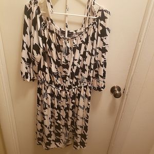 Black and white Summer Dress